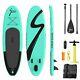 10inflatable Non-slip Stand Up Paddle Board Surfing Sup Boards Withbackpack Leash