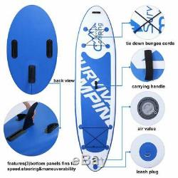 10'10x32x6 SUP Inflatable Stand Up Paddle Board withPulp Pump Storage Backpack