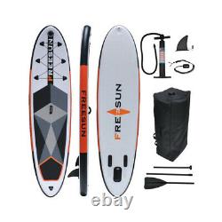 10/11ft Inflatable Stand Up Paddle Board Surfboard with Complete Kit 6 Thick US