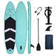 10.5 Ft Stand Up Sup Board Inflatable Paddle Board Surfboard With Complete Kit