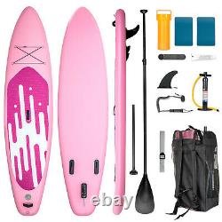 10.6 Inflatable Stand Up Paddle Board SUP Surfboard complete kit Seat Pump