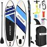 10' 6 Inflatable Stand Up Paddle Board Sup Surfboard With Complete Kit & Bag Us