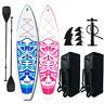 10'6x33x6 Inflatable Sup Stand Up Paddle Board Withad Paddle, Backpack, Leash, Pump