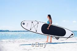 10 Foot Inflatable Stand Up Paddle Board, Travel Backpack, Adj. Paddle, And More