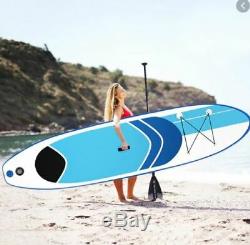 10' Inflatable SUP Stand Up Paddleboard Surfboard with SUP Paddle (iSUP)