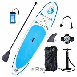 10' Inflatable Stand Up Paddle Board SUP Surfboard All Around with complete kit
