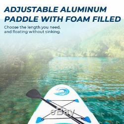 10' Inflatable Stand Up Paddle Board SUP Surfboard All Around with complete kit