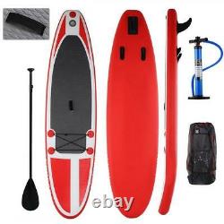 10' Inflatable Stand Up Paddle Board SUP Surfboard with complete kit 6'' thick@