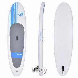 10' Inflatable Stand Up Paddle Board SUP with Adjustable Paddle Travel Backpack