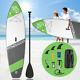 10' Inflatable Stand Up Paddle Board Surfboard Sup Adjustable Paddle Fin Withbag
