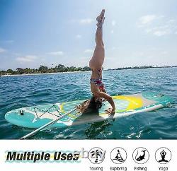 10' Inflatable Stand Up Paddle Board Surfboard SUP Paddelboard with complete kit