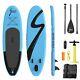 10'inflatable Stand Up Paddle Board Surfing Sup Boards Non-slip Deck 6 Thick Us