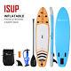 10 Inflatable Stand Up Paddle Board Surfboard Sup With Bag Adjustable Paddle Fin