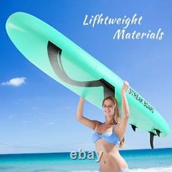 10' Streakboard Inflatable Stand Up Paddle Board Surfing SUP Board Non Slip Deck