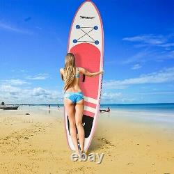 10' Surfboard Surf Foamie Boards Surfing Beach Ocean Bodyboard Outdoor Sports