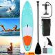 10ft Inflatable Sup Stand Up Surfing Paddle Board Pump&carry Bag Complete Set