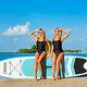 10ft Inflatable Stand Up Paddle Board Sup With Adjustable Paddle, Pump Backpack
