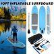 10ft Inflatable Stand Up Surfboard Paddle Board Sup Adjustable Blue For Summer