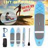 10ft Inflatable Stand Up Surfing Paddle Board Isup Adjustable Surfboard