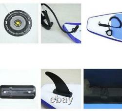 10ft Inflatable Surfboard Stand Up Paddle Board Paddle Pump With SUP Accessories