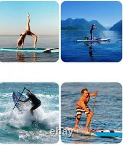 10ft Inflatable Surfboard Stand Up Paddle Board Paddle Pump With SUP Accessories