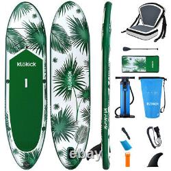 11FT Inflatable SUP Paddleboard Paddle Board Stand UP Surfboard Adult Beginner