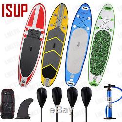 11'/10' Inflatable Stand Up Paddle Board (6 Thick) withSUP Accessories&Carry Bag