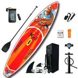 11'6''/10'6'' Inflatable Stand up paddle Board SUP Board ISUP with complete kit