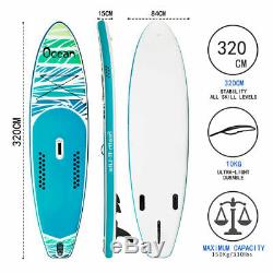 11'6''/10'6'' Inflatable Stand up paddle Board SUP Board ISUP with complete kit