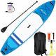 11' Adjustable Paddle Inflatable Surfboard Double Layer Touring Isup All-purpose