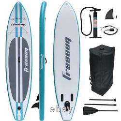 11' FT Inflatable Stand Up Paddle Board Surfboard with complete kit 6'' thick