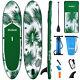 11' Ft Long Inflatable Stand Up Paddle Board Complete Kit 6'' Thick Green Sup Us