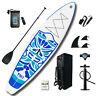 11' Inflatable Stand Up Paddle Board Adjustable Fin Paddle With Complete Kit