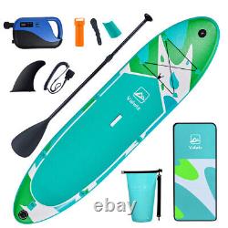 11' Inflatable Stand Up Paddle Board Non-Slip Deck Premium Sup Surfing Board
