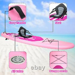 11' Inflatable Stand Up Paddle Board SUP Surfboard Complete Kit Surfing Cruising
