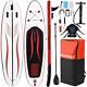 11' Inflatable Stand Up Paddle Board Sup Surfboard Kit 6'' Thick With Carry Bag