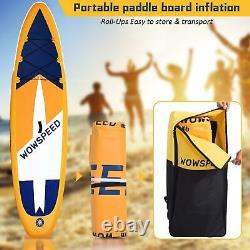 11' Inflatable Stand Up Paddle Board SUP Surfboard With Complete Kit 6'' Thick