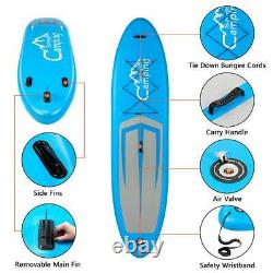 11' Inflatable Stand Up Paddle Board SUP Surfboard with complete kit 6'' thick
