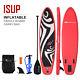 11 Inflatable Stand Up Paddle Board Surfboard Sup With Bag Adjustable Fin Paddle