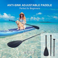 11'L x 32''W x 6''H Inflatable Stand Up Paddle Board with Free Electric Pump New