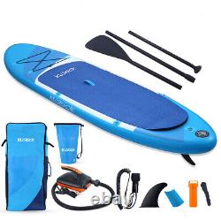 11'L x 32''W x 6''H Inflatable Stand Up Paddle Board with Free Electric Pump New
