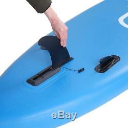 11' x 32 Inflatable Stand Up Paddle Surf Board SUP Package Fins Paddle Kayak