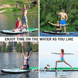 11ft Inflatable SUP Paddle Board Surfboard Stand Up Complete Kit with Kayak Seat