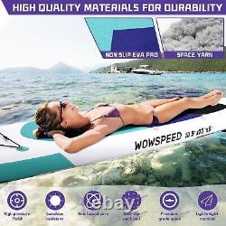 11ft Inflatable Stand Up Paddle Board SUP Surfboard Complete Surfing Kit WithKayak