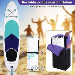 11ft Inflatable Stand Up Paddle Board SUP Surfboard Complete Surfing Kit WithKayak