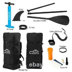 11ft Inflatable Stand Up Paddle Board SUP Surfboard with complete kit 6'' thick