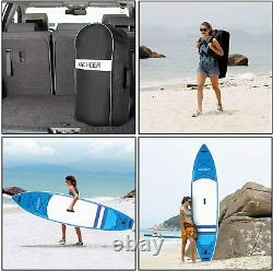 11ft Surfboard All-purpose Adjustable Paddle Inflatable Double-layer Surf Pump