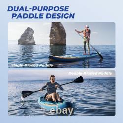 12' FT Inflatable Stand Up Paddle Board Surfboard with complete kit 6'' thick US