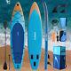 12' Ft Inflatable Stand Up Paddle Board With Electric Pump+fin+bag+complete Kit