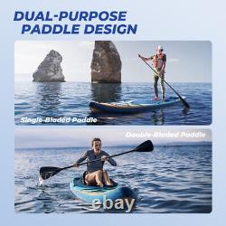 12' FT Inflatable Stand Up Paddle Board with Electric Pump+Fin+Bag+Complete Kit